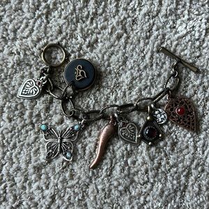 Lucky brand vintage charms bracelet